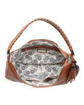 Sac hobo en similicuir Waverly - Tan